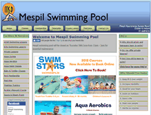 Tablet Screenshot of mespilpool.com